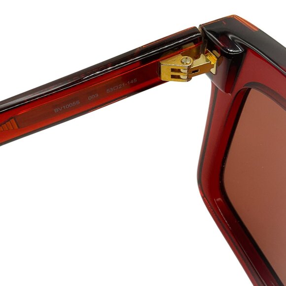 Bottega Veneta Red / Gold BV10055 Sunglasses